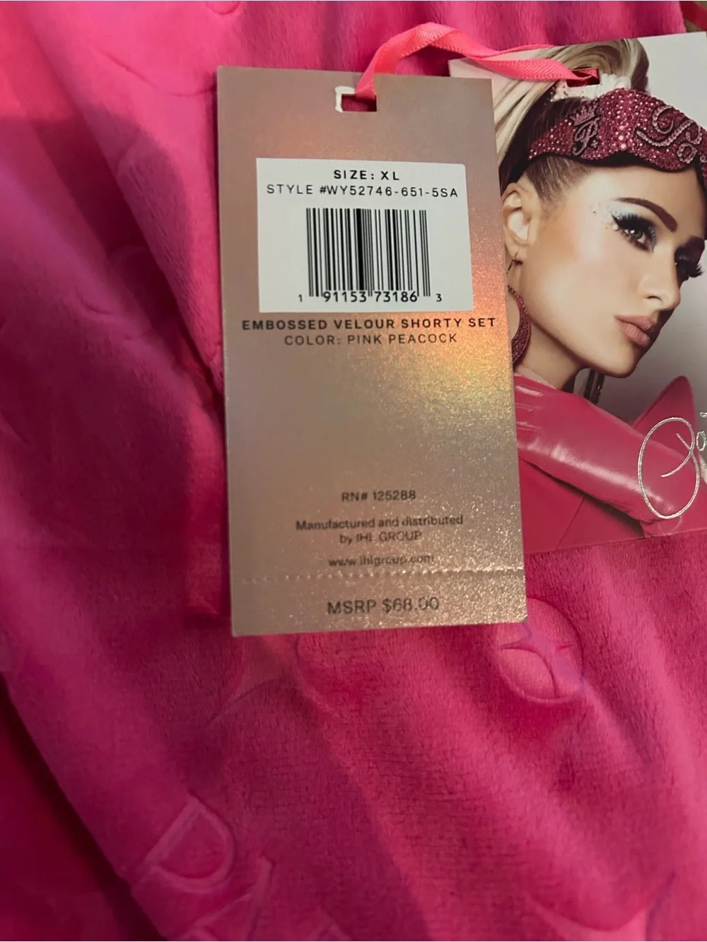 Paris Hilton Pajamas- Hot Pink “That's Hot